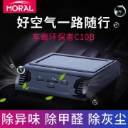 德国技术，300万负离子，香薰净化一体：摩瑞尔 车载负离子空气净化器 M-C10B