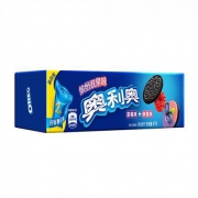 奥利奥 缤纷双果味夹心饼干蓝莓味+树莓味 97g*14件