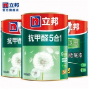 立邦 抗甲醛五合一 内墙乳胶漆套装 15L