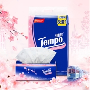 Tempo 得宝 樱花香味抽纸 4层*90抽*4包*2件