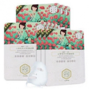 PEHCHAOLIN 百雀羚 三生花 补水保湿面膜 10片装 *7件