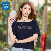 JEANSWEST 真维斯 JE-01-273TB001 女士印花T恤