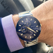 镇店之宝 Bulova 宝路华 98C123 男士三眼计时腕表