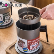 柏康 不锈钢滤油储油壶1.4L
