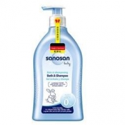 sanosan 哈罗闪 12121212 婴儿二合一洗发沐浴露 500ml