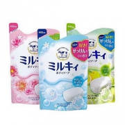 Cow 牛牌 牛乳石沐浴露补充装 400ml *10件