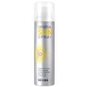 娜扎同款 韩国 莱斯璧 RECIPE SPF50+ 水晶防晒喷雾 150ml 不油腻还降温