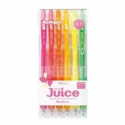 PILOT 百乐 LJU-60F Juice按动中性笔 0.7mm 荧光6色 *2件