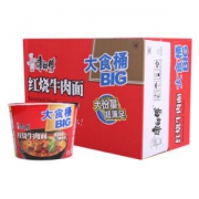 限地区：康师傅 方便面大食桶红烧牛肉面面12桶