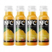 农夫山泉 NFC果汁（冷藏型）100%鲜榨芒果混合汁 300ml*4瓶*8件