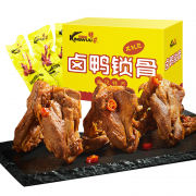 百亿补贴：精武鸭脖 鸭锁骨 休闲网红零食 200g