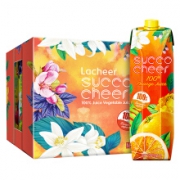 PLUS会员：兰雀萨果奇（sucoocheer）波兰100%纯果汁 橙汁1L*12 *2件 凑单品