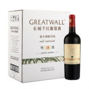 长城 特选15 橡木桶解百纳干红葡萄酒 750ml*6瓶 整箱装 中粮出品 *3件