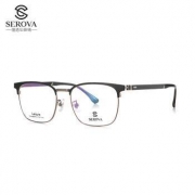 施洛华 依视路1.60钻晶A3 张若昀同款 SL448 中号镜框