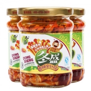 冬盛 香辣金针菇 175克*3瓶 开胃 爆下饭