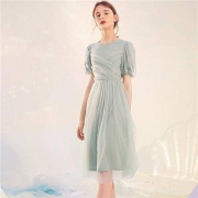 阔色 KSB2005015 女士网纱森系连衣裙