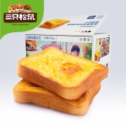 10点：三只松鼠 岩烧乳酪吐司 520g/整箱