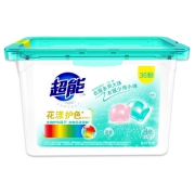 超能 花漾护色洗衣凝珠15g*12+10g*24（36颗）*2件