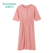 Purcotton 全棉时代 4100870032 女士连衣裙