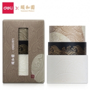 deli 得力 HZ042 颐和园系列 手账和纸胶带 3卷组合装 *10件 39.3元（需用券，合3.93元/件）