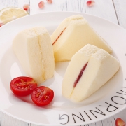 现蒸现卖、新鲜短保、健康0添加：500gx2箱 休闲农场 三明治蒸蛋糕