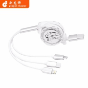 驯龙师 三合一 伸缩数据线