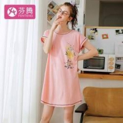 芬腾 女士纯棉休闲睡裙