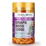 澳洲进口 Healthy Care 葡萄籽精华胶囊 180粒*2件