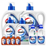 Walch 威露士 洗衣液组合装（威露士抗菌有氧松木3L*2+1L*2+手洗洗衣液550g*2+消毒液60ml*4）