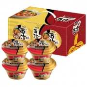 Tingyi 康师傅 速达面馆 红烧牛肉面 4碗 59.6元（下单立减）