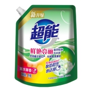 超能植翠低泡易漂洗衣液     1kg