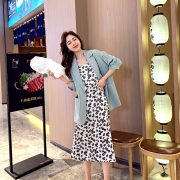ZUOLIYA 1098 女士碎花吊带连衣裙