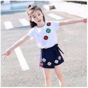 珍尼·杰尼 女大童夏装套装