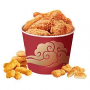 凤祥食品 炸鸡翅根鸡块 1.9kg
