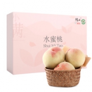 限地区：京觅 正宗阳山水蜜桃 12个 精选特级果 单果200-250g