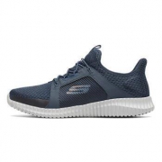 4日0点：Skechers 斯凯奇 男鞋 轻质透气一脚套 运动休闲鞋 52640