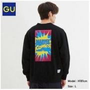 GU 极优 324844 男装加厚卫衣