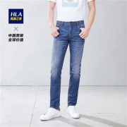 HLA 海澜之家 HKNAD1R015A男士中腰牛仔长裤