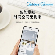 美的10KG公斤洗衣机 全自动家用智能双水流波轮MB100VT50WQC
