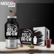 109元包邮！Nescafe 雀巢咖啡 COLDBREW冷萃美式无糖咖啡 280ML*15瓶箱装 下单立减30元 50元优惠券（7.27元/瓶）
