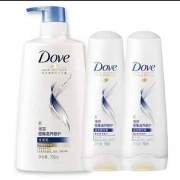 百亿补贴： 多芬 密集滋养 修护洗发乳 700ml+洗发/护法 190ml*2瓶