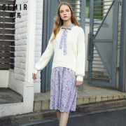 Semir 森马 19-019140317 女士中长款碎花连衣裙