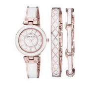Anne Klein AK/3296 女士时尚手表手镯套装