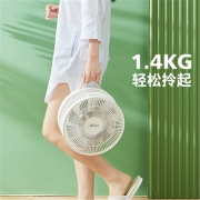 双层18片扇叶+台地两用+可折叠：HUNTER 亨特 HTF-Z1 落地扇
