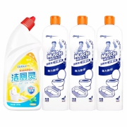 威猛先生 清洁除臭 洁厕灵 480g*3瓶+600g*1瓶