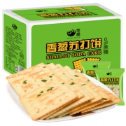 10点开始：零趣 香葱苏打饼干1000g*2件