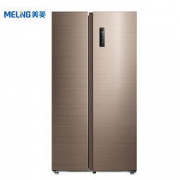10日预售： Meiling 美菱 BCD-550WPUCX 对开门冰箱 550L