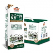 皇氏乳业 铁锌奶 甜牛奶 200ml*15盒