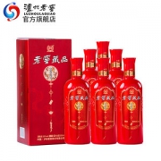 限时半价 泸州老窖 老窖藏品 52度白酒 520ml*6瓶