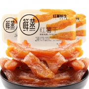 红薯鲜生 鲜蒸红薯干 128gx2盒